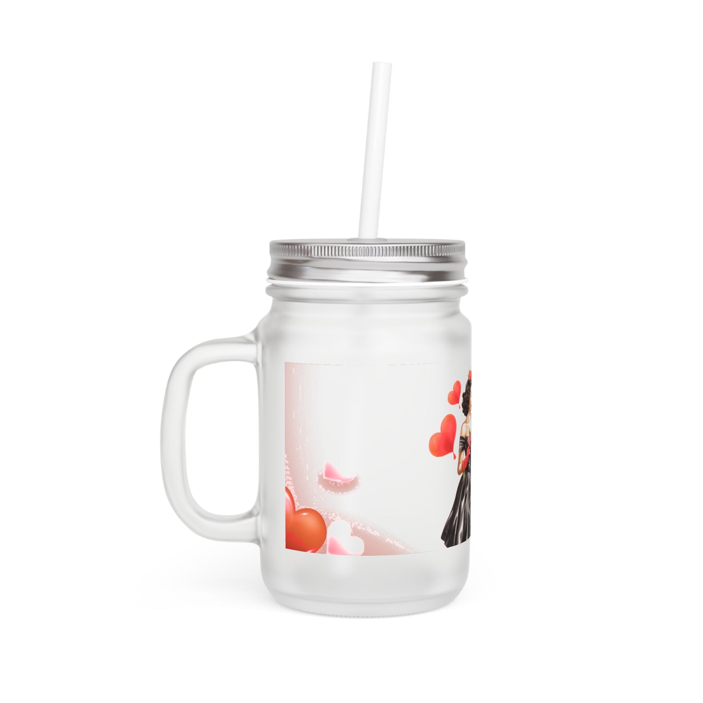 Love Stroll Mason Jar - Romantic Drinkware for Weddings & Anniversaries