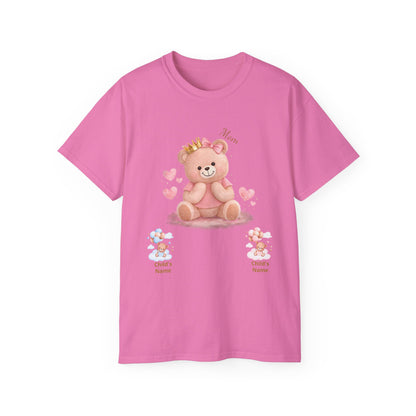 Personalized Mom Bear Tee — Custom Name Baby/Child Shirt