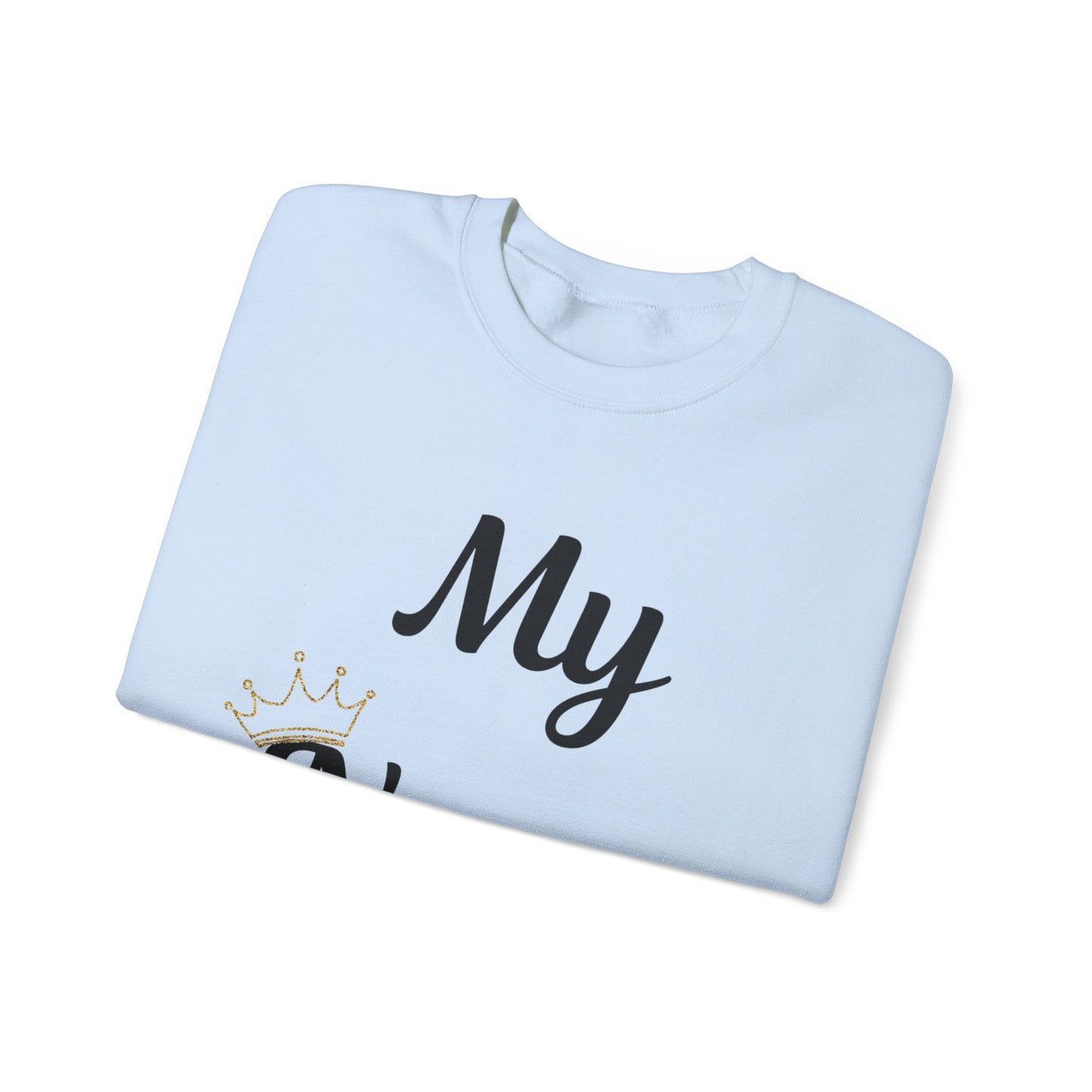 My Nana Is a Queen Crewneck Sweatshirt - Perfect Gift for Grandmothers