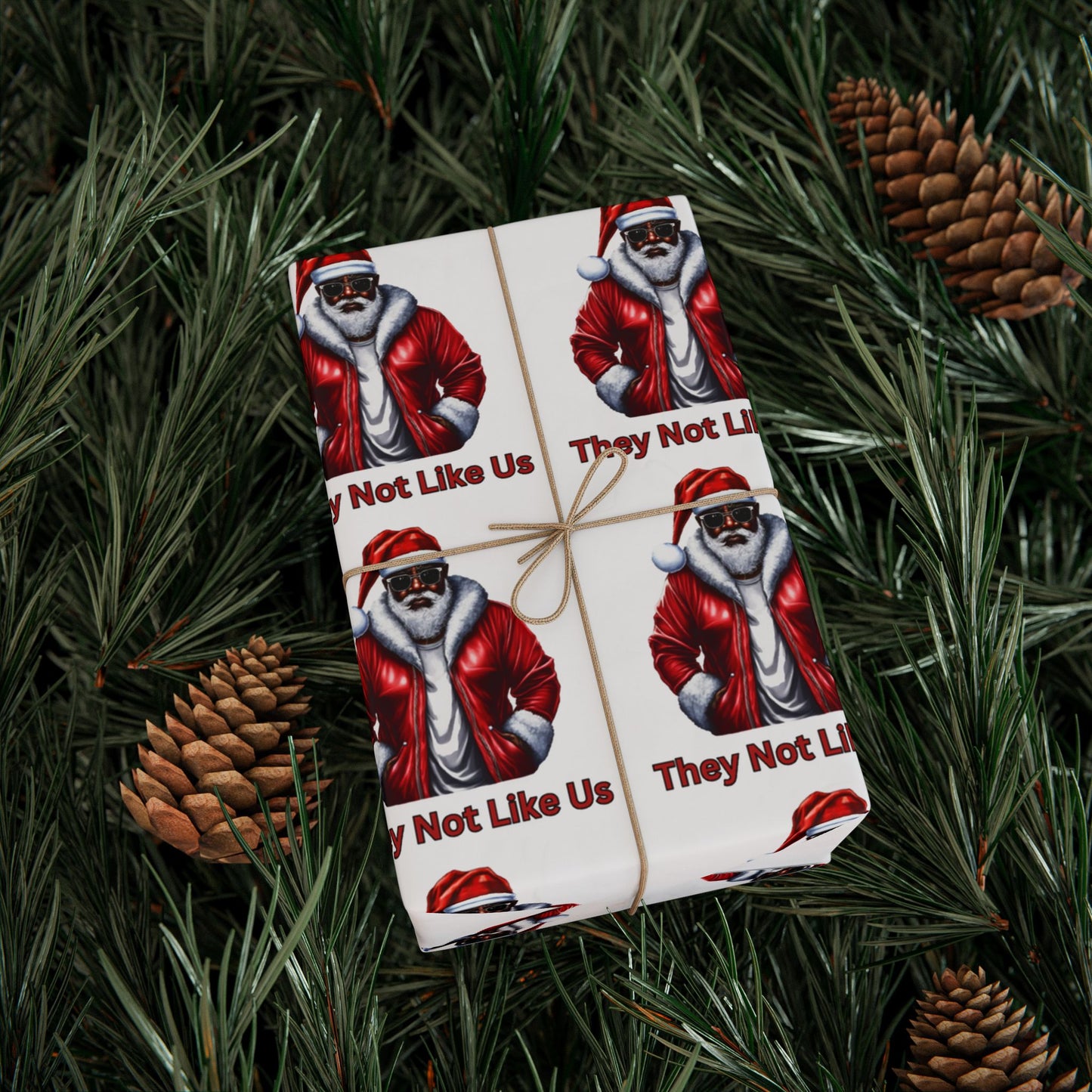 They Not Like Us (White) Wrapping Paper