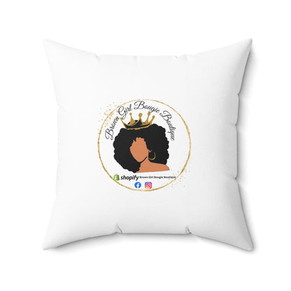 Lily-Spun Polyester Square Pillow