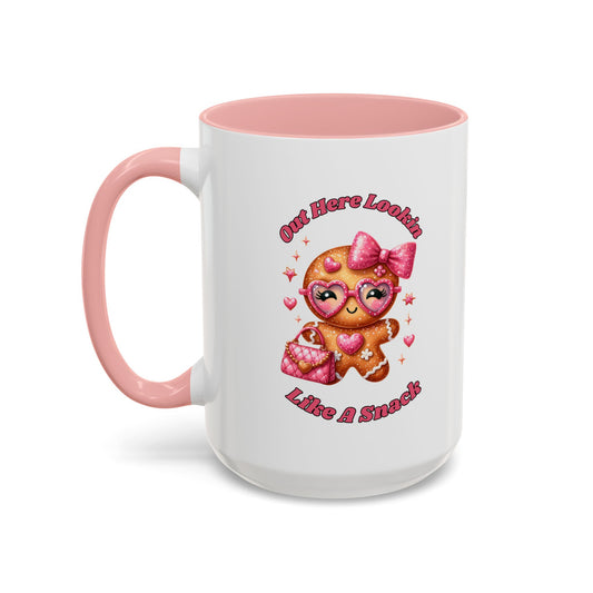 I Put Out For Santa-Accent Coffee Mug (11, 15oz)