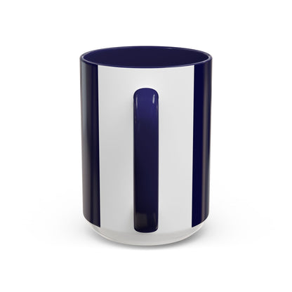 Bougie Mama Accent Coffee Mug (Navy) — Gold Script Mother's Day Gift (11/15 oz)