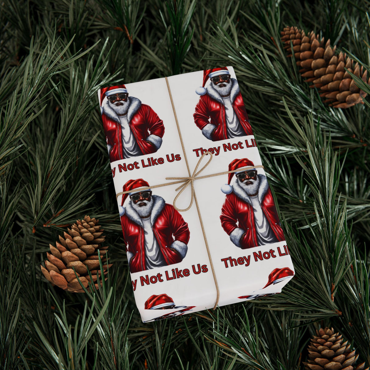 They Not Like Us (White) Wrapping Paper