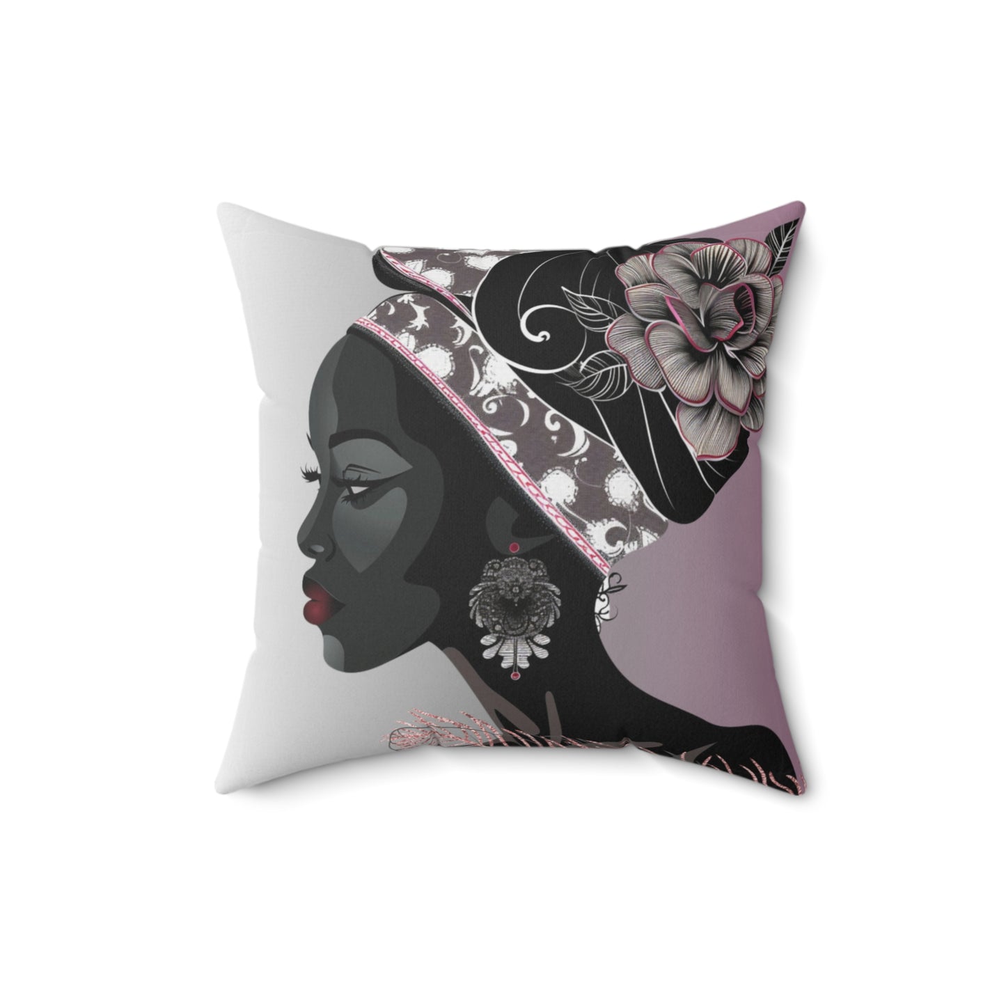 Feather Queen-Spun Polyester Square Pillow