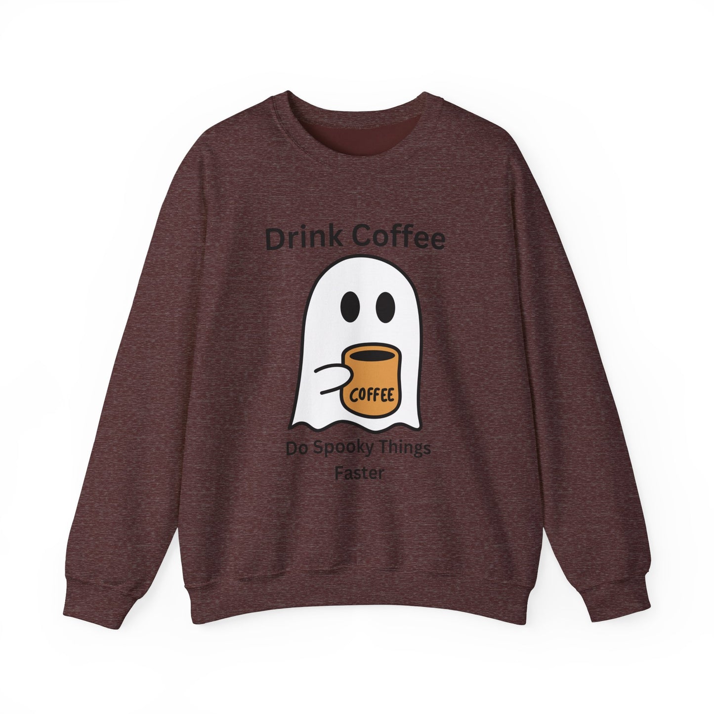 Boo Drink Coffee-Ghost-Sweatshirt