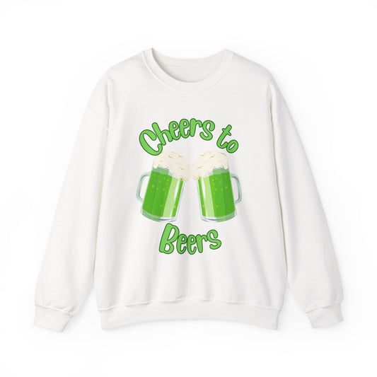 Cheers to Beers Sweatshirt-St. Patrick's Day