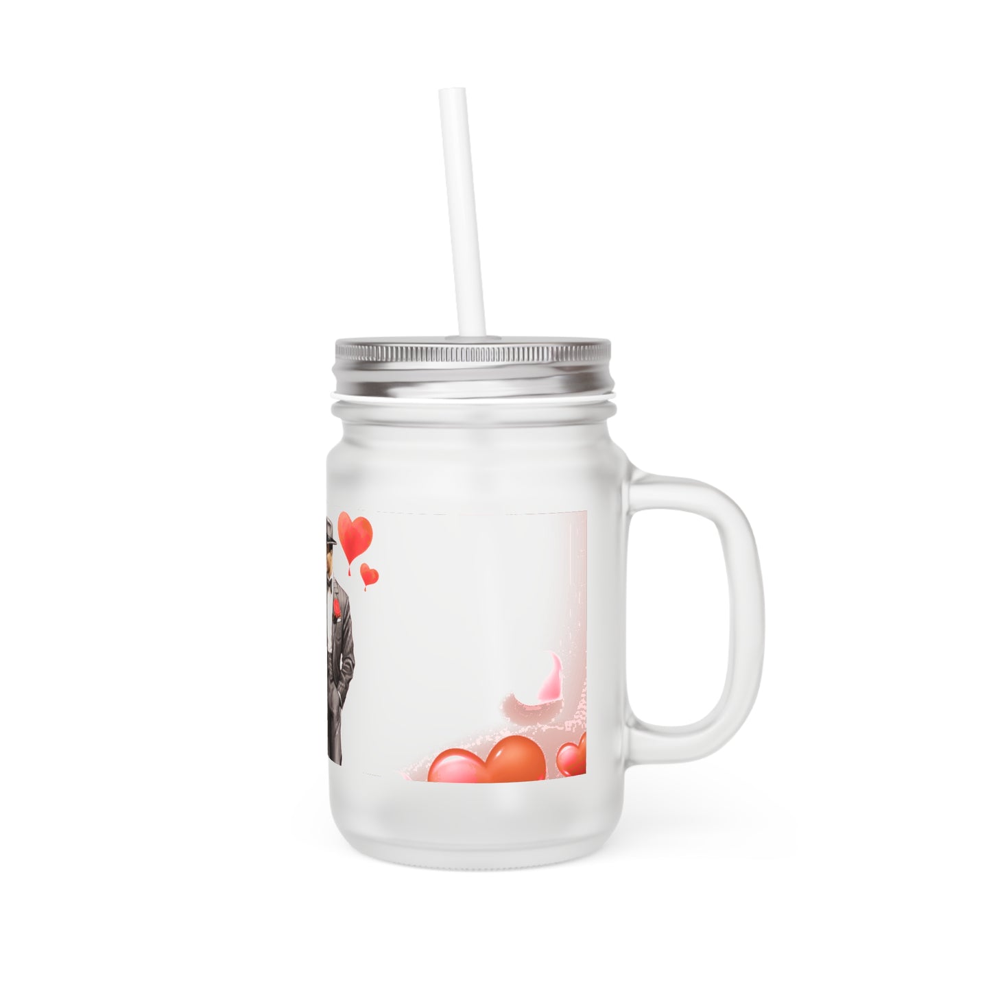 Love Stroll Mason Jar - Romantic Drinkware for Weddings & Anniversaries