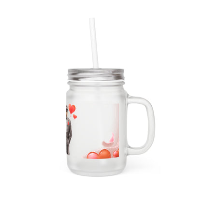 Love Stroll Mason Jar - Romantic Drinkware for Weddings & Anniversaries