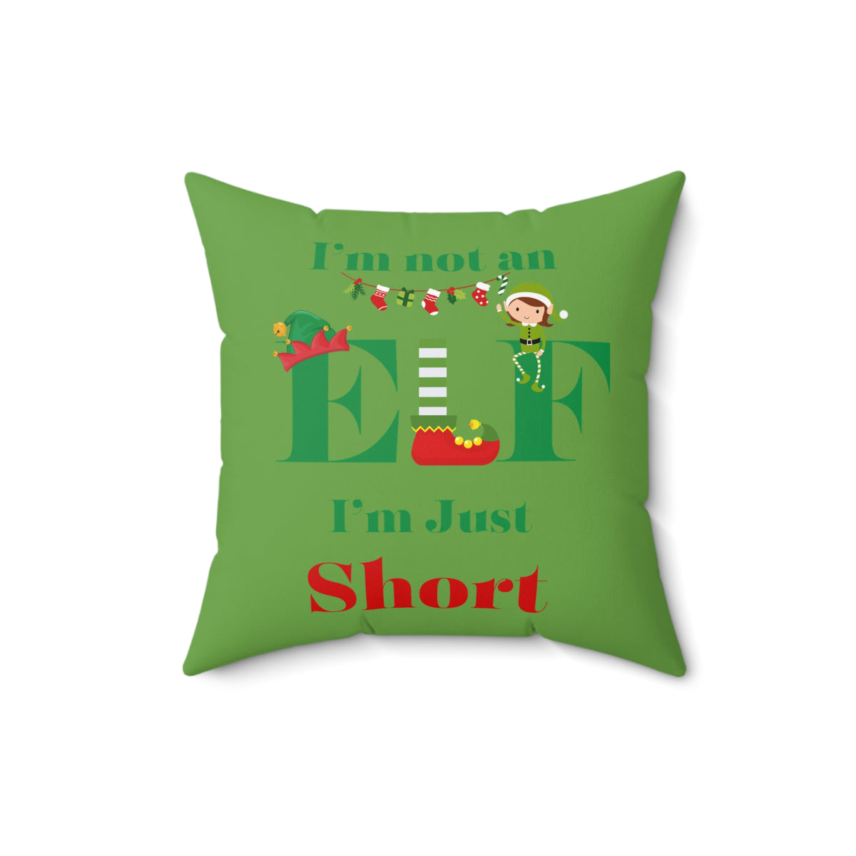 Not An Elf-Girl-Green