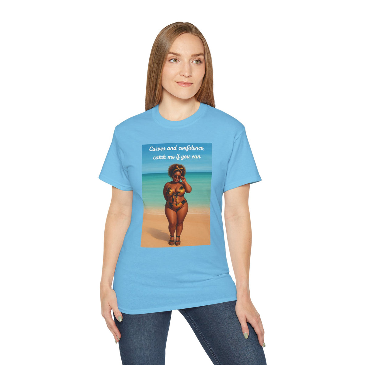 Curves and Confidence Tee - Unisex Ultra Cotton Shirt