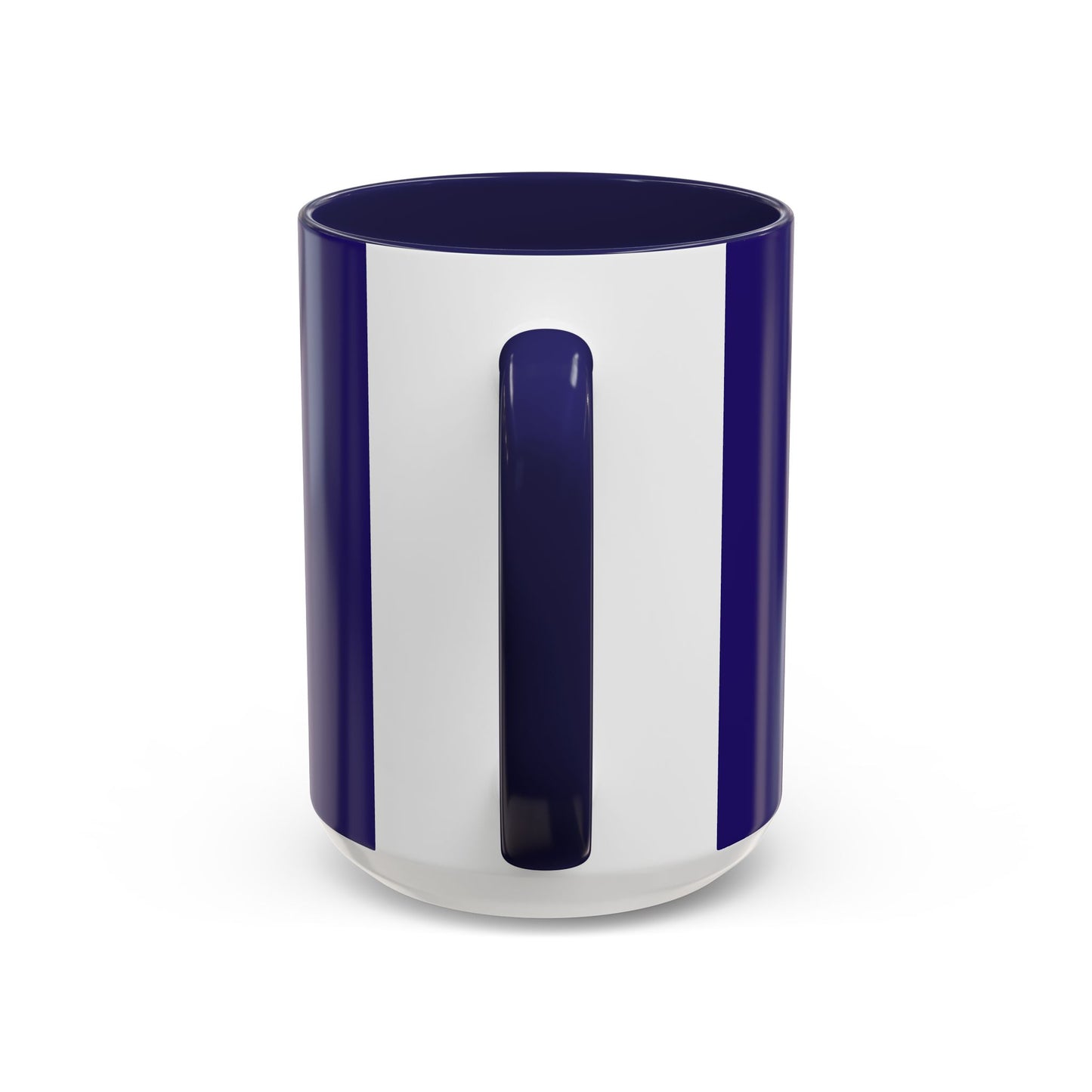 My Gigi Is A Queen Accent Coffee Mug — Gift for Grandmothers, Blue Gold Crown Design (11/15 oz)