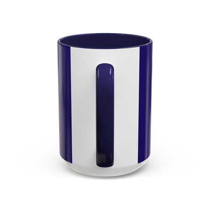 My Gigi Is A Queen Accent Coffee Mug — Gift for Grandmothers, Blue Gold Crown Design (11/15 oz)