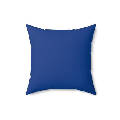 They Not Like Us 3- (Dk Blue) Spun Polyester Square Pillow