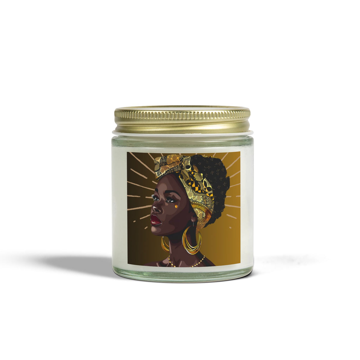 Star-Scented Candles, Coconut Apricot Wax (4oz, 9oz)