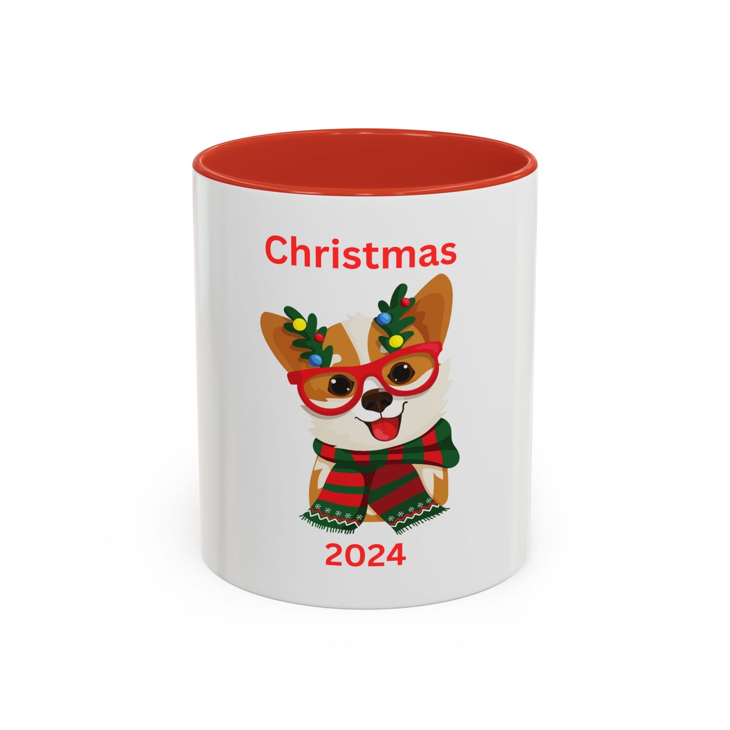 Dog with glasses lights