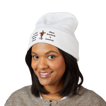 Church Classic Embroidered Cuffed Beanie