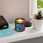 I Only Have Eyes For You-Scented Soy Candle (Multi-Size, Amber Jar)