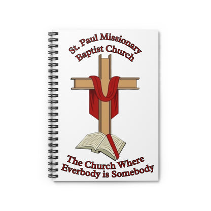 St. Paul Missionary Baptist Church Notebook —White