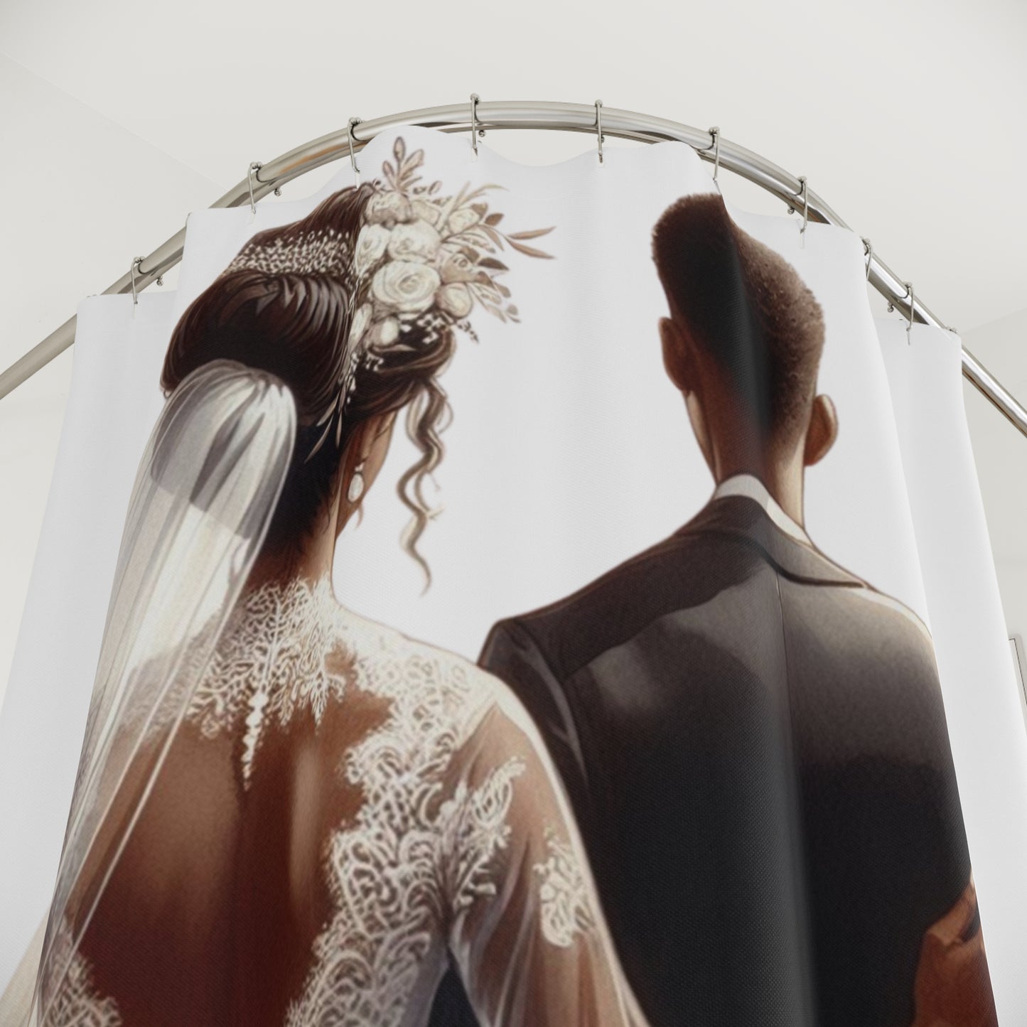 Forever By My Side-Shower Curtains