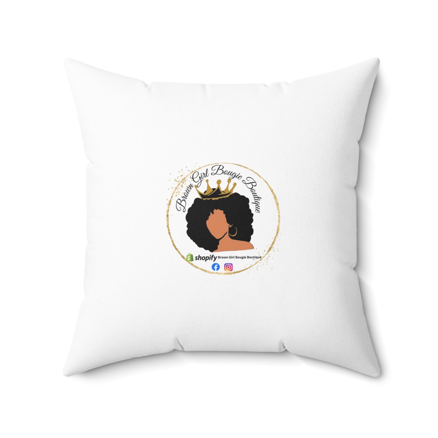 Feather Queen-Spun Polyester Square Pillow