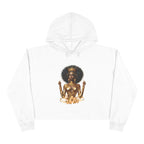 Golden Goddess Crop Hoodie