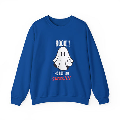 Boo Costume Sucks-Black-Sweatshirt