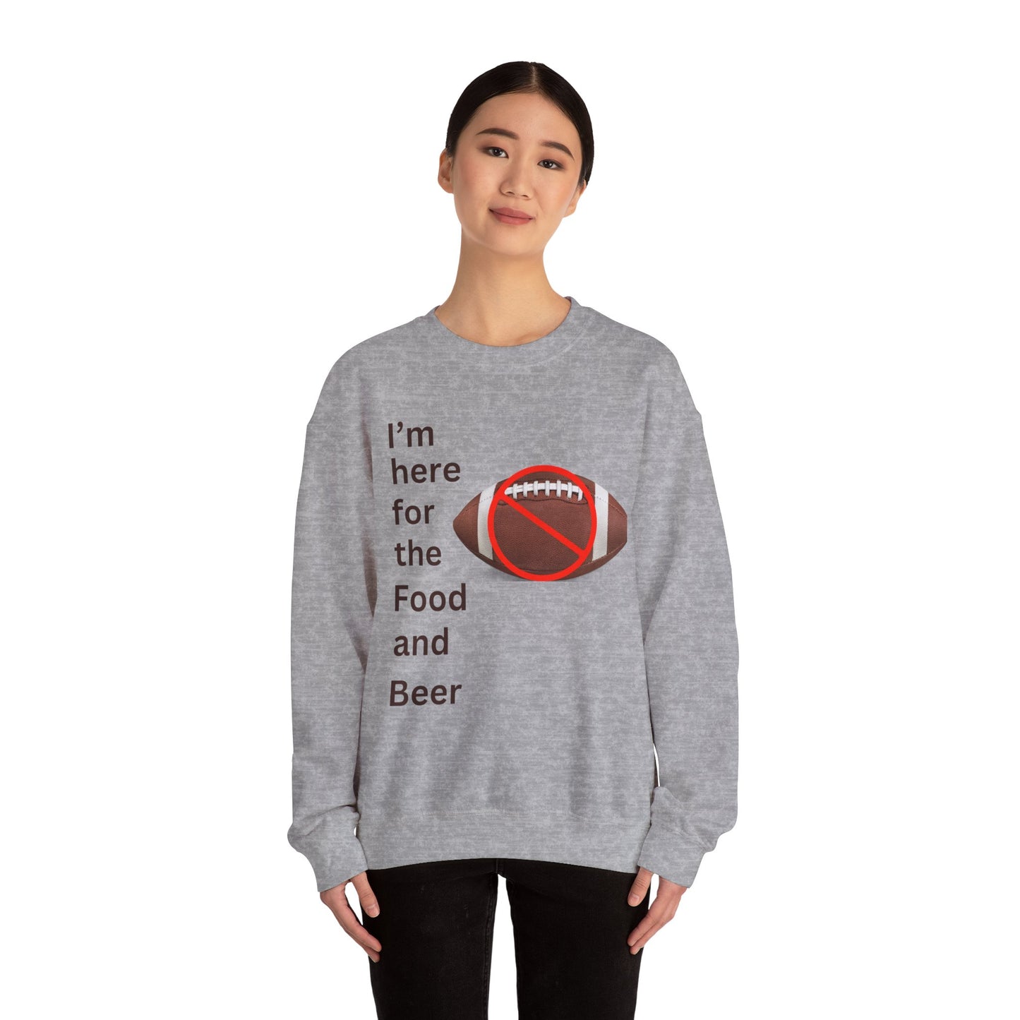 Food and Beer- Sweatshirt