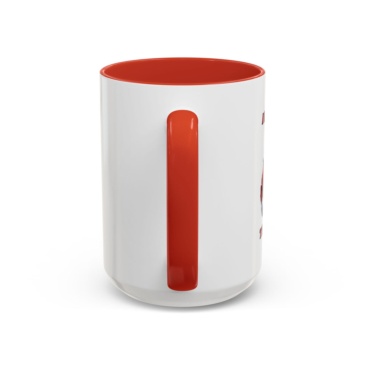 I Do It For The Hoos-Accent Coffee Mug (11, 15oz) (Red)