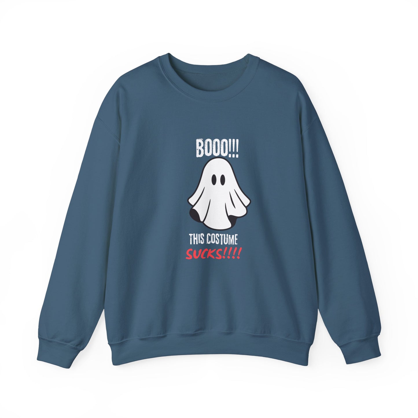 Boo Costume Sucks-Black-Sweatshirt