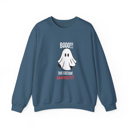 Boo Costume Sucks-Black-Sweatshirt