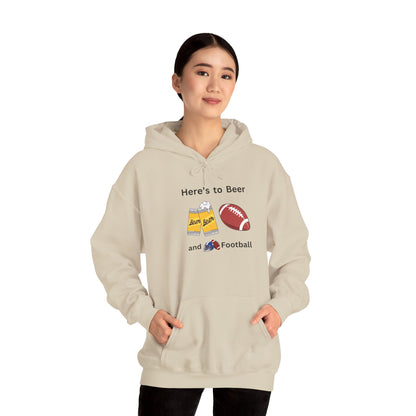 Beer and Football-Hoodie