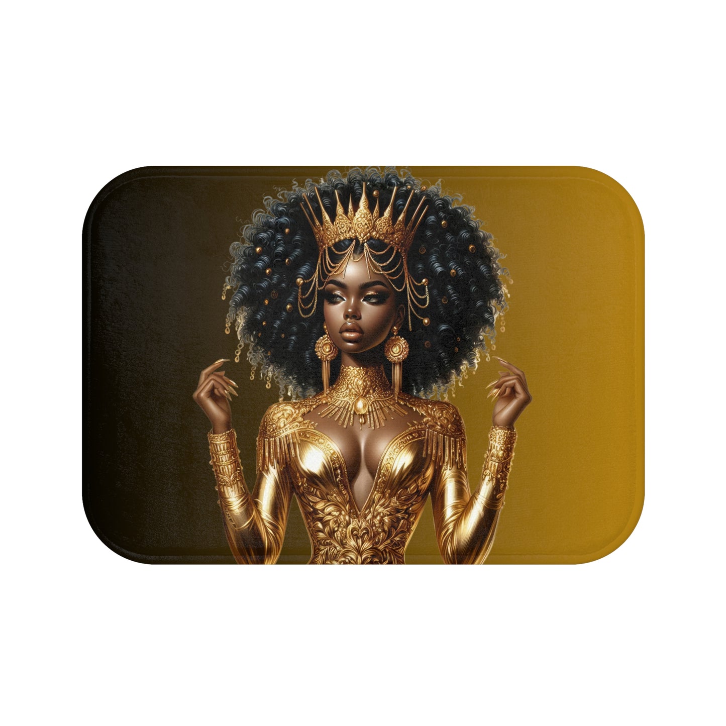 Golden Goddess Bath Mat