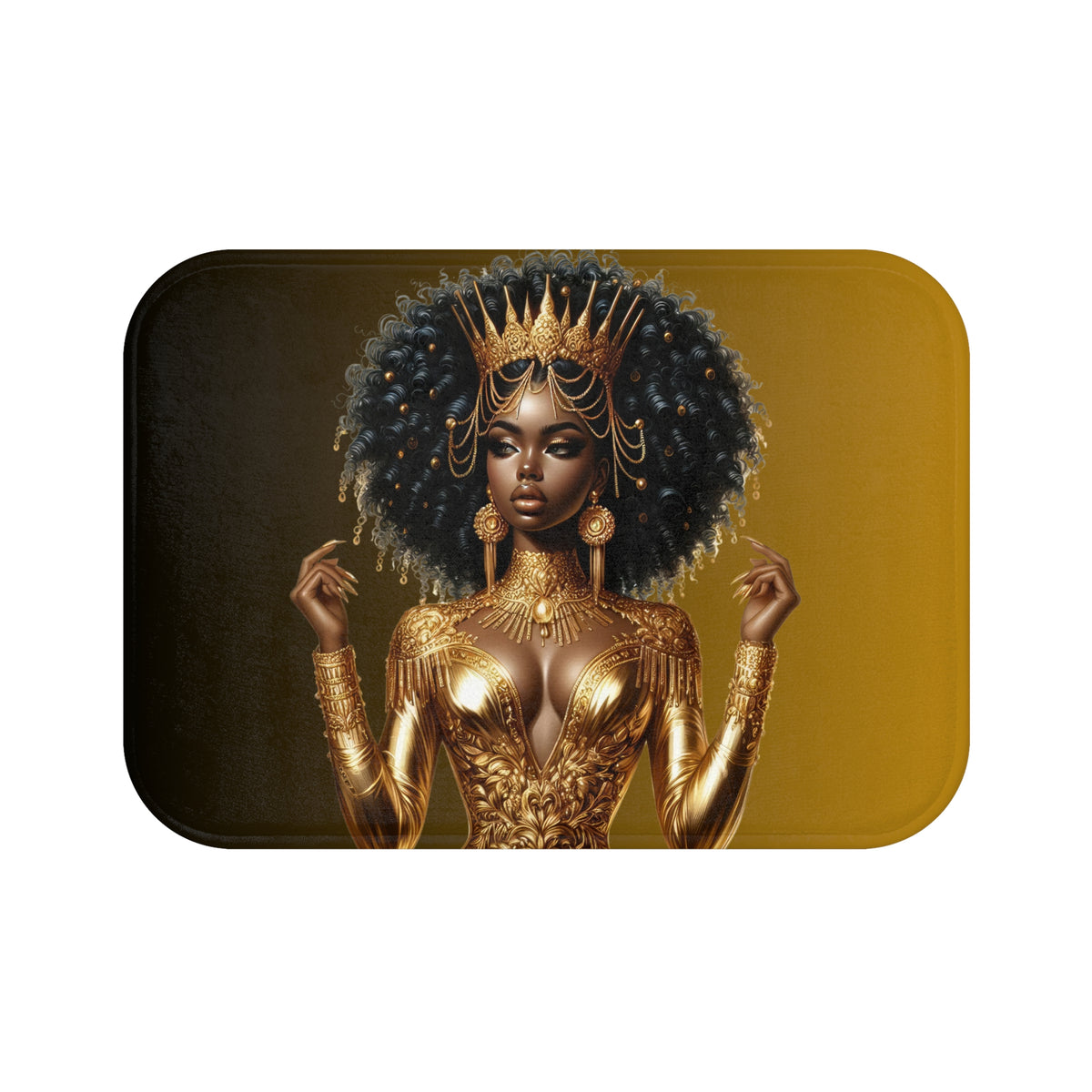 Golden Goddess Bath Mat