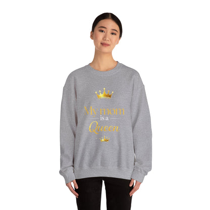 Mom Queen Sweatshirt — Mother's Day Crewneck