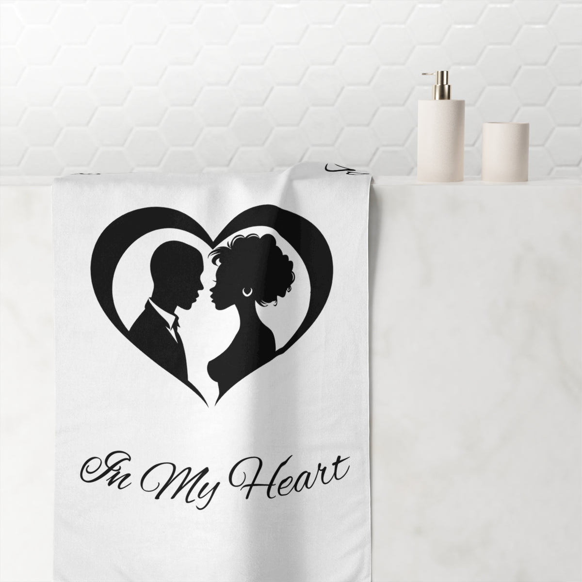 You Are Always In My Heart-Mink-Cotton Towel