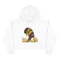 Queen Sunflower Crop Hoodie