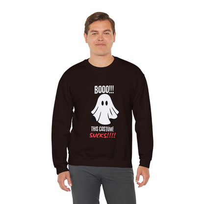 Boo Costume Sucks-Black-Sweatshirt