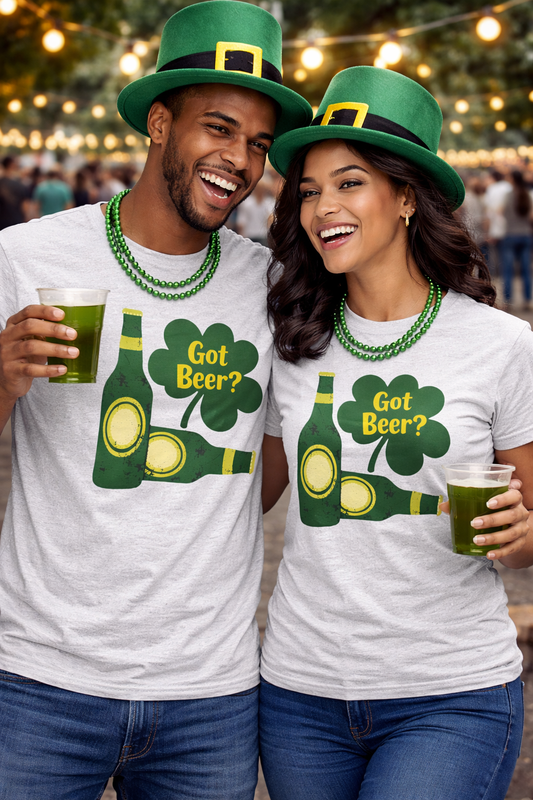 Got Beer? Shamrock Beer T-Shirt — 3