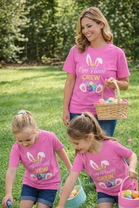 Easter Egg Hunt Queen T-Shirt-1