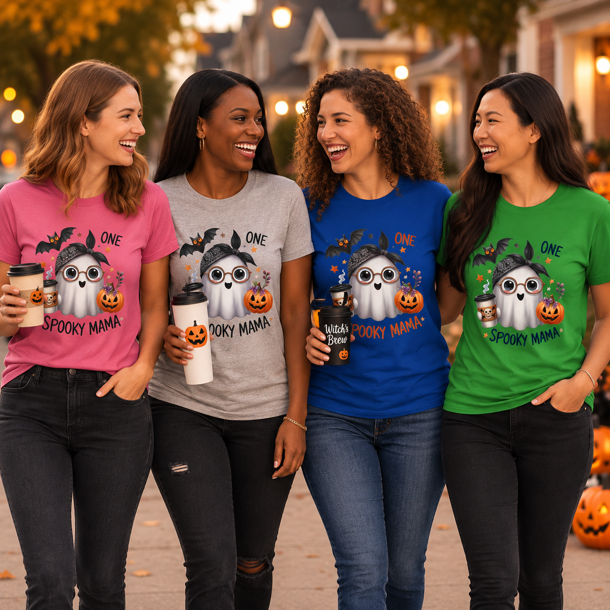 Spooky Mama Halloween Tee