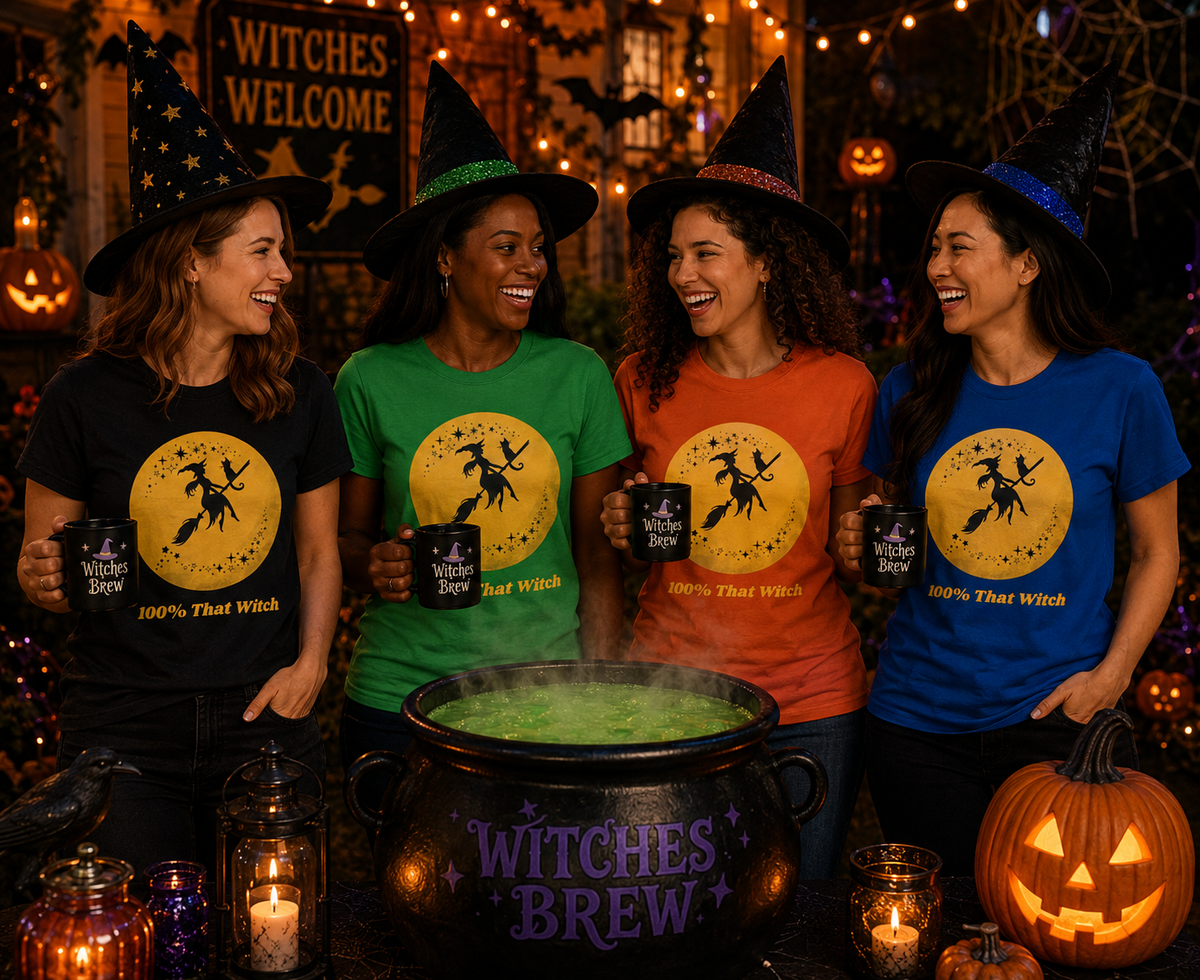 100% That Witch" Graphic Tee