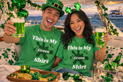 This Is My Green Shirt Tee 3 — Funny St. Patrick's Day Green T-Shirt