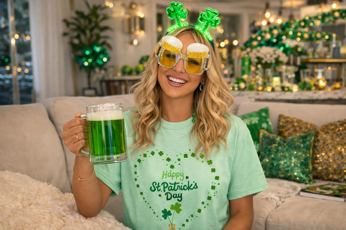 Happy St. Patrick's Day T-Shirt-1