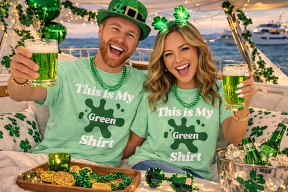 This Is My Green Shirt Tee 3 — Funny St. Patrick's Day Green T-Shirt