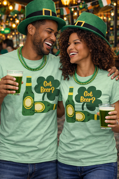 Got Beer? Shamrock Beer T-Shirt — 3
