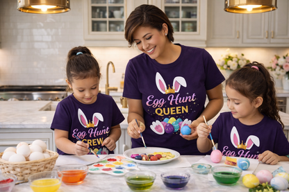Easter Egg Hunt Queen T-Shirt-1