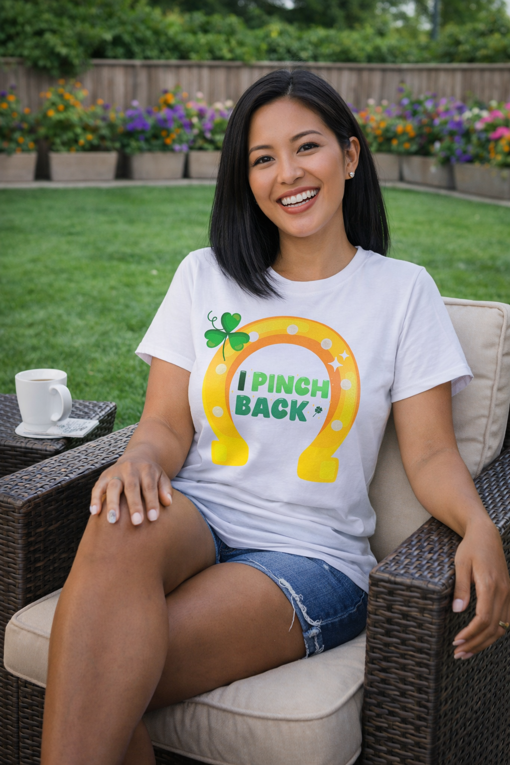 St. Patrick's Day T-Shirt - I Pinch Back