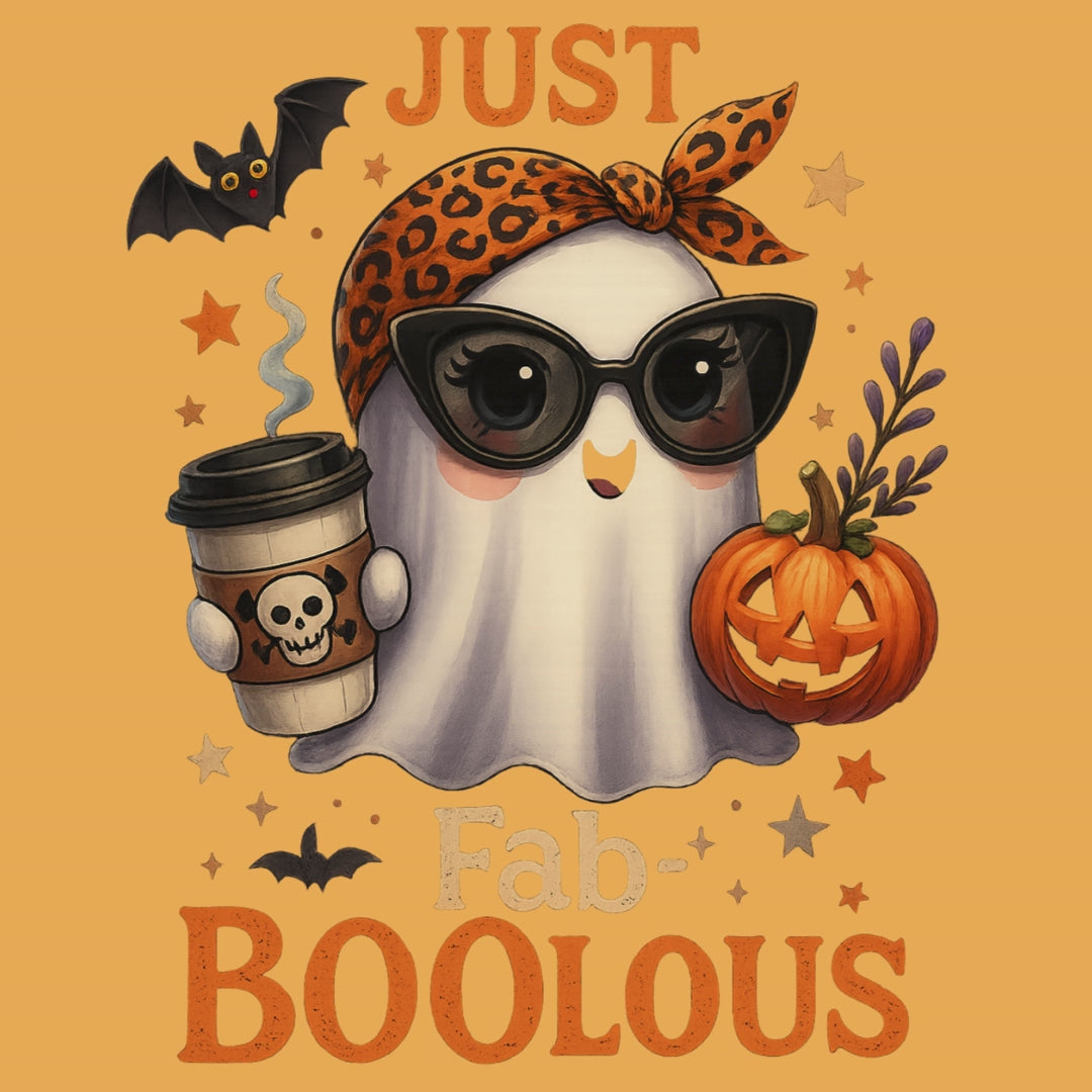 Just Fab-Boolous Halloween-Themed Unisex Tee