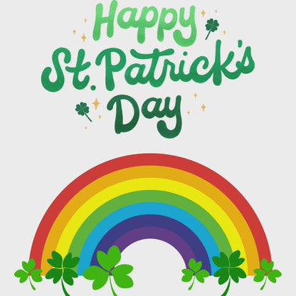 Happy St. Patrick's Day Tee 3 — "Happy St. Patrick's Day" Graphic T-Shirt